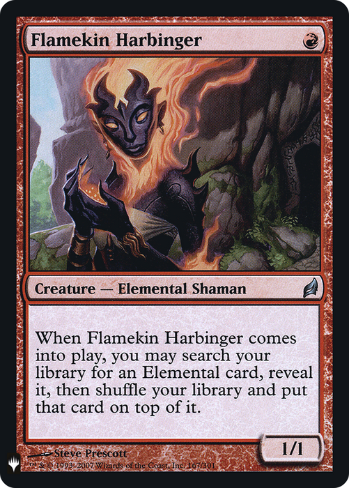 Flamekin Harbinger (LIST-LRW-167) - uncommon - Foil