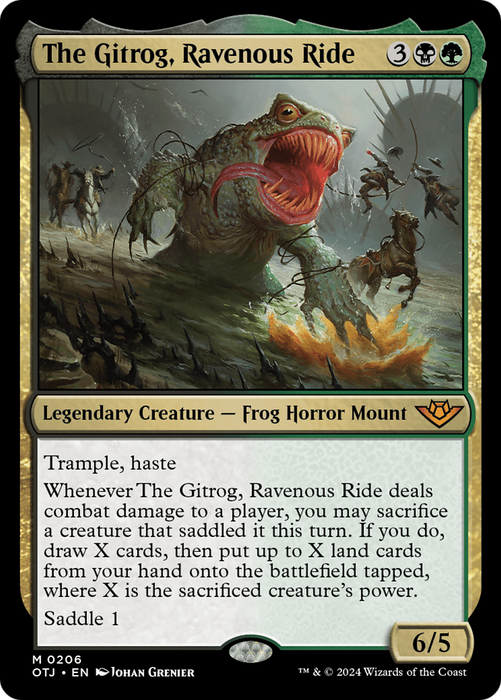 The Gitrog, Ravenous Ride (OTJ-206) - mythic