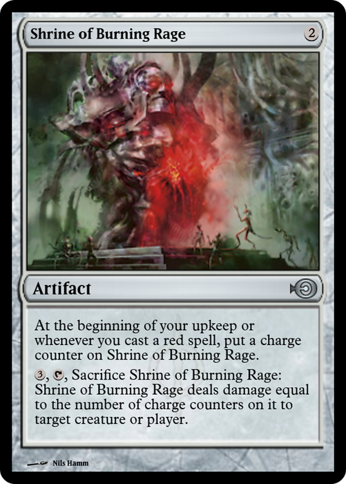Shrine of Burning Rage (PRM-40090) - uncommon - Foil