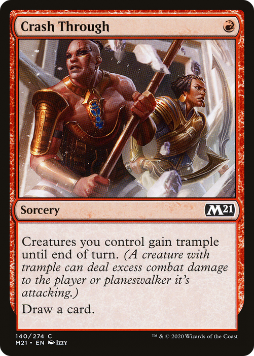 Crash Through (M21-140) - common - Foil