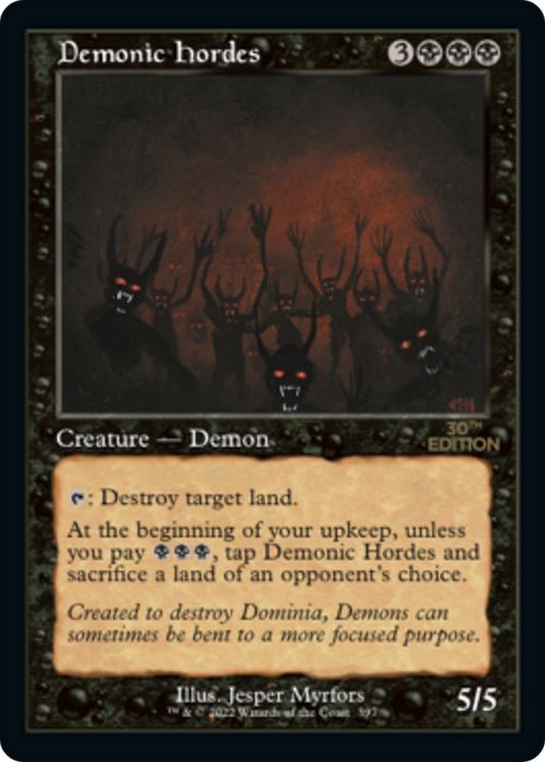 Demonic Hordes (30A-397) - rare