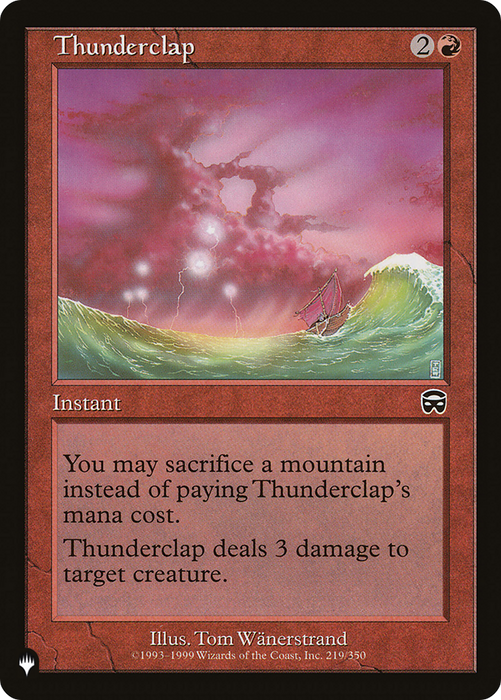 Thunderclap (LIST-MMQ-219) - common