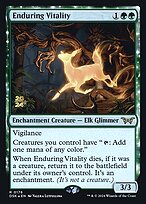 Enduring Vitality (PRE-176S) - rare: (enchantment) - Foil