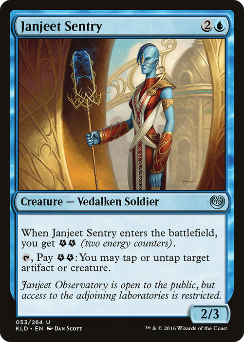 Janjeet Sentry (KLD-053) - uncommon - Foil