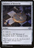 Talisman of Hierarchy (MH1-233) - uncommon