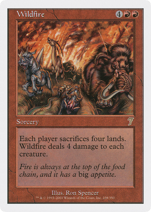 Wildfire (7ED-228) - rare