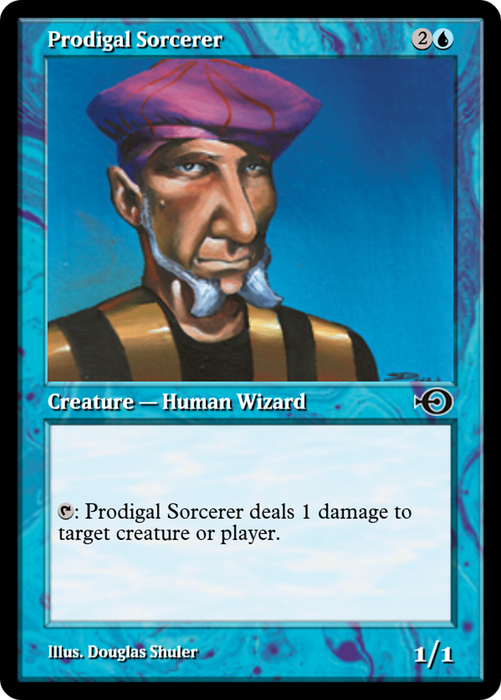 Prodigal Sorcerer (PRM-35938) - common - Foil