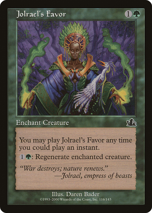 Jolrael's Favor (PCY-116) - common - Foil