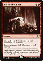 Blasphemous Act (C21-159) - rare