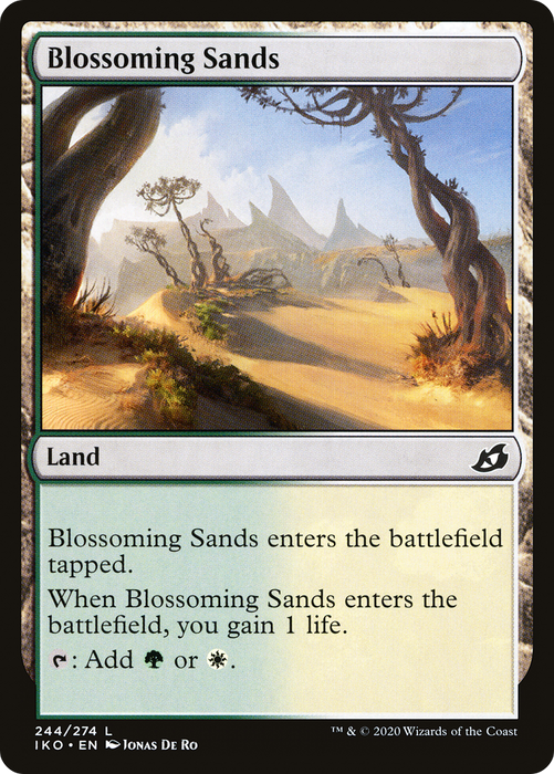 Blossoming Sands (IKO-244) - common - Foil