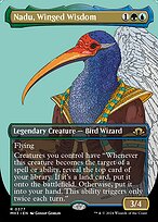 Nadu, Winged Wisdom (MH3-377) - rare (Borderless) - Foil