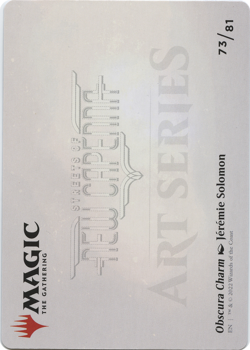 Obscura Charm // Obscura Charm (ASNC-073) - common (Borderless) - Foil