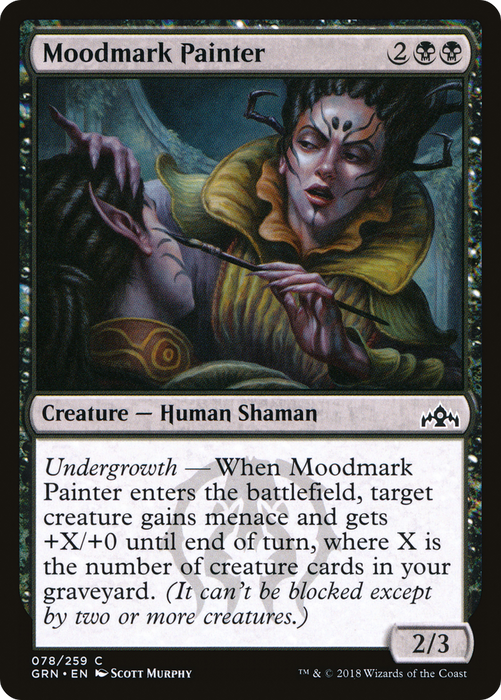 Moodmark Painter (GRN-078) - common - Foil
