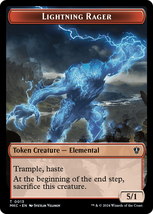 Lightning Rager (TMKC-013) - common - Foil