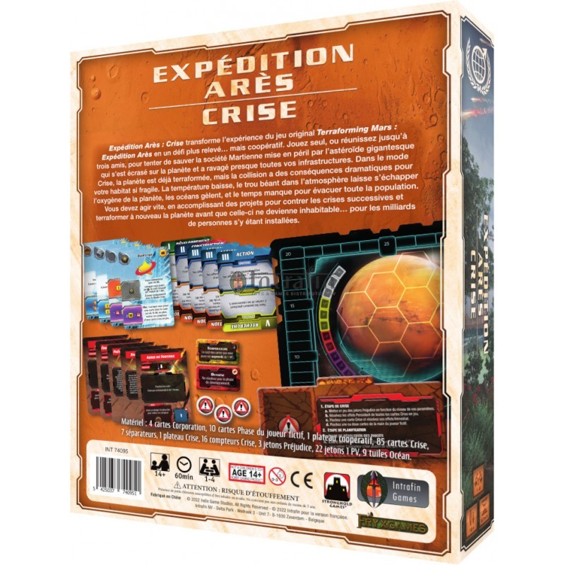 Terraforming Mars: Expédition Ares - Crise (français)