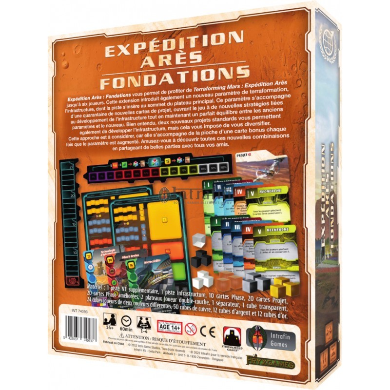 Terraforming Mars: Expédition Ares - Fondations (français)