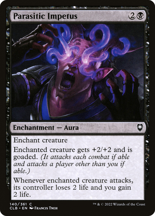 Parasitic Impetus (CLB-140) - common - Foil