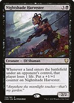 Nightshade Harvester (CMR-138) - rare - Foil