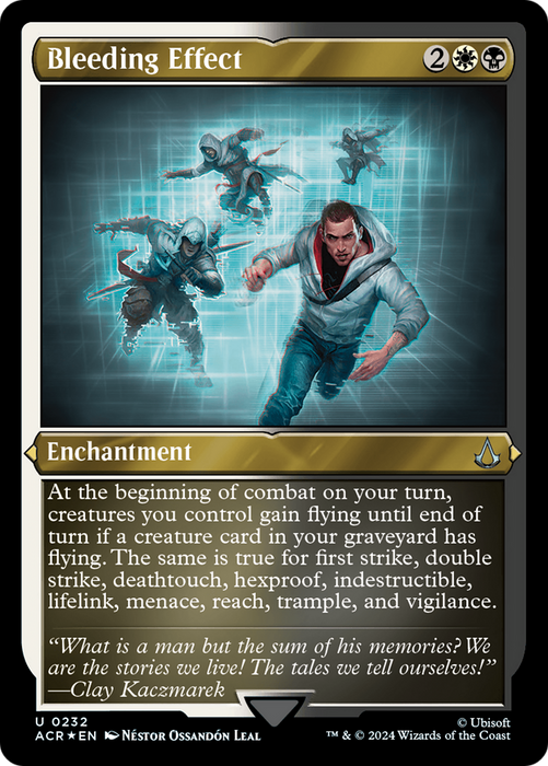 Bleeding Effect (ACR-232) - uncommon - Etched Foil
