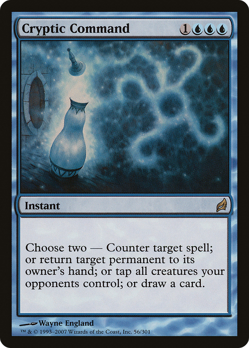 Cryptic Command (LRW-056) - rare - Foil