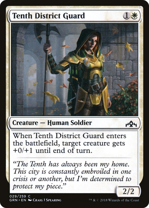 Tenth District Guard (GRN-029) - common