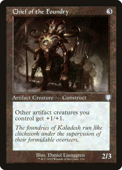 Chief of the Foundry (BRC-134) - uncommon