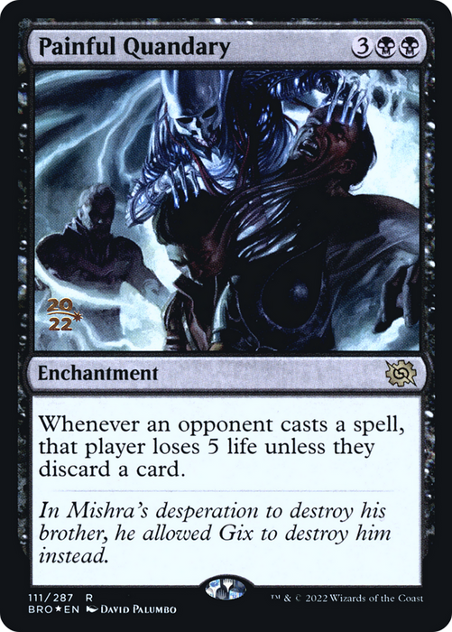 Painful Quandary (PRE-111S) - rare - Foil