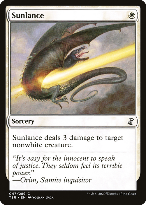 Sunlance (TSR-047) - common - Foil