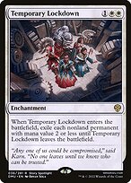 Temporary Lockdown (DMU-036) - rare - Foil