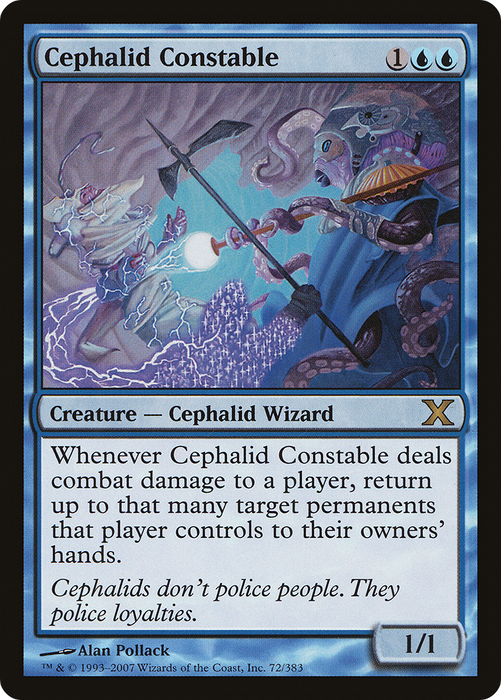Cephalid Constable (10E-072) - rare - Foil
