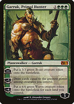 Garruk, Primal Hunter (M12-174) - mythic