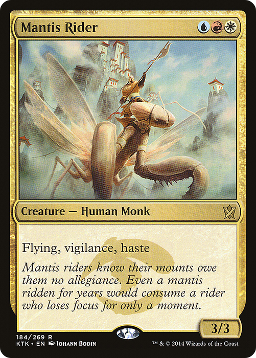 Mantis Rider (KTK-184) - rare - Foil