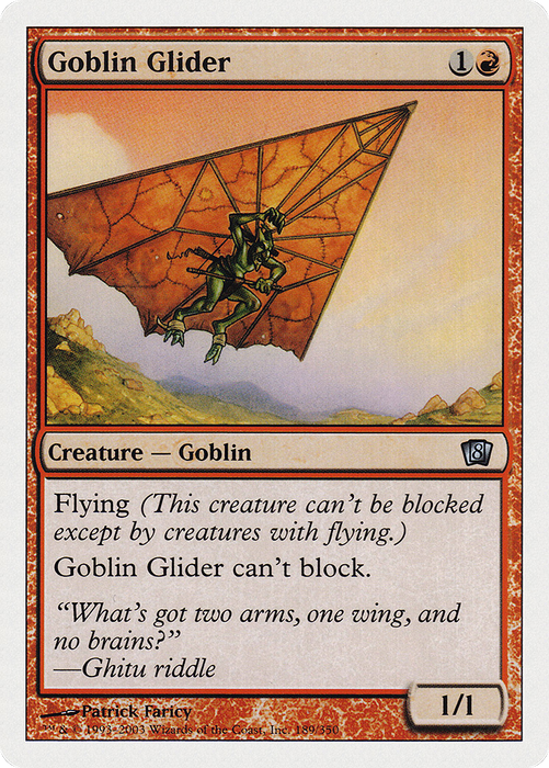Goblin Glider (8ED-189) - uncommon