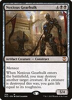 Noxious Gearhulk (NCC-254) - mythic