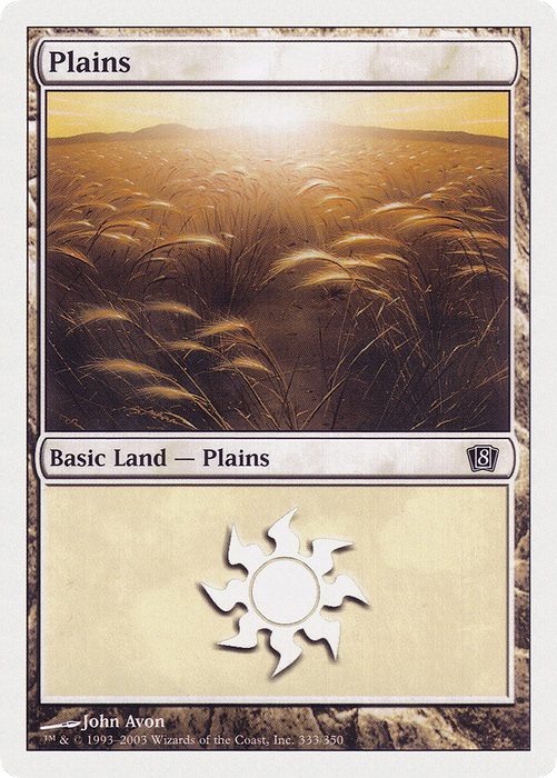 Plains (8ED-333) - common