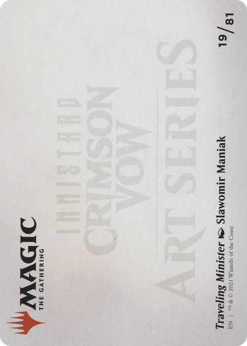Traveling Minister // Traveling Minister (AVOW-019) - common (Borderless) - Foil