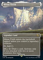 Minas Tirith (LTR-341) - rare (Borderless)