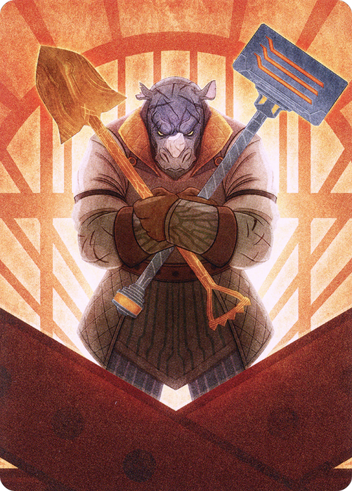 Mr. Orfeo, the Boulder // Mr. Orfeo, the Boulder (ASNC-070) - common (Borderless) - Foil