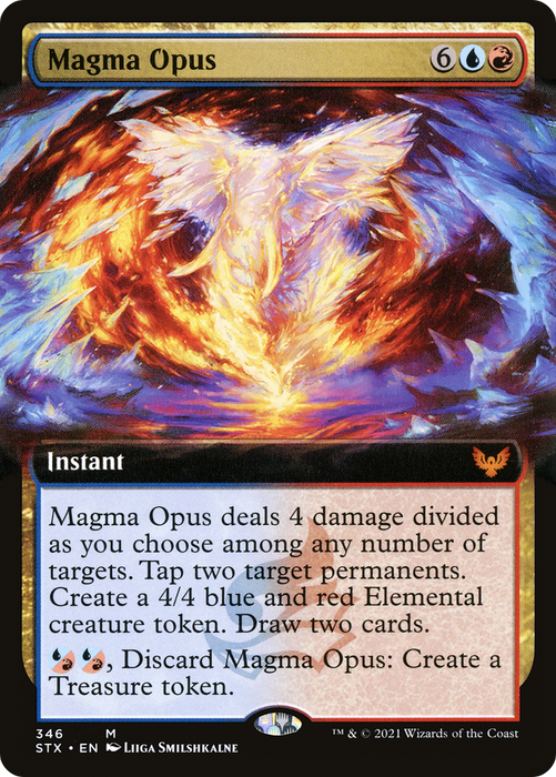 Magma Opus (STX-346) - mythic: (Extended Art)