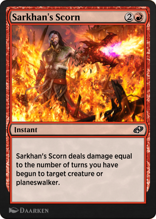 Sarkhan's Scorn (J21-023) - common