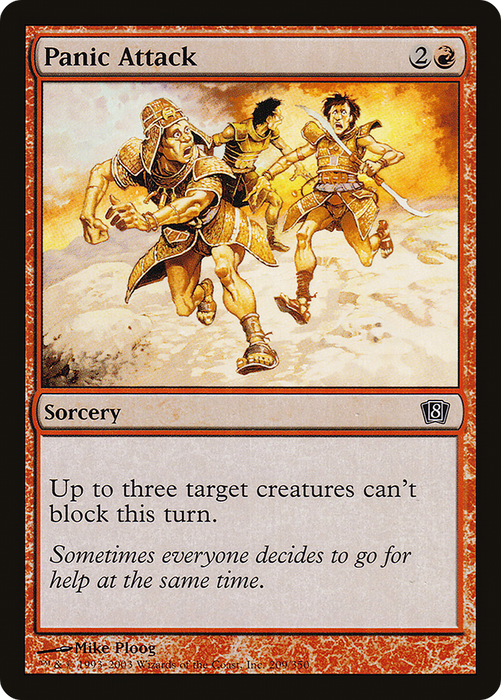 Panic Attack (8ED-209★) - common - Foil