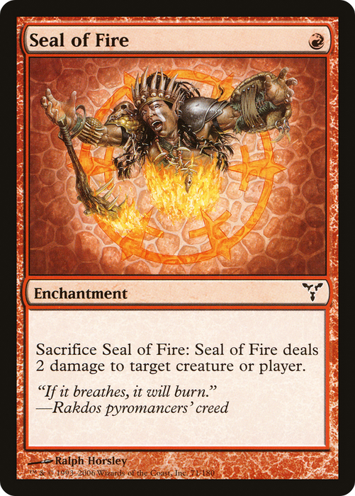 Seal of Fire (DIS-071) - common