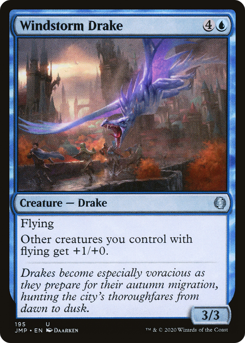 Windstorm Drake (JMP-195) - uncommon