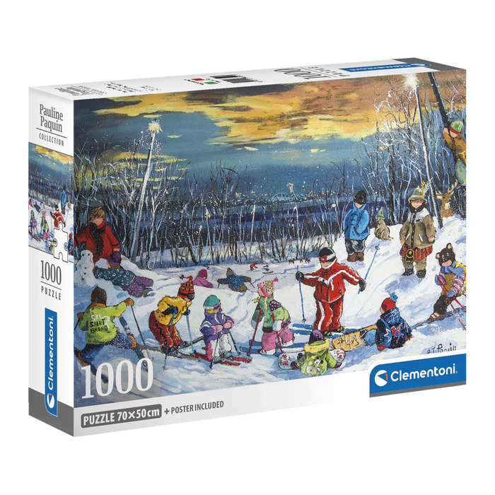 Let's Go Skiing Together! (1000 piece)