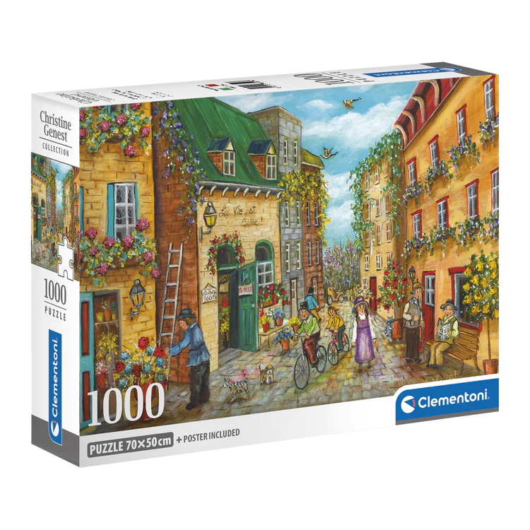 La Ruelle aux 1001 Fleurs (1000 pièces)