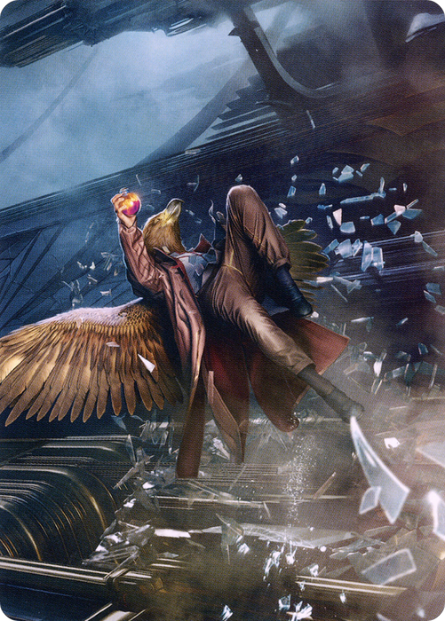 Skyway Robber // Skyway Robber (ASNC-055) - common (Borderless) - Foil