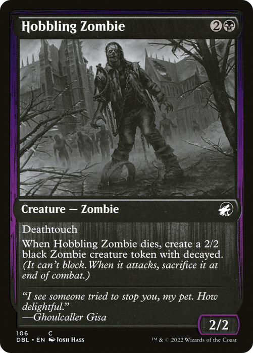Hobbling Zombie (DBL-106) - common