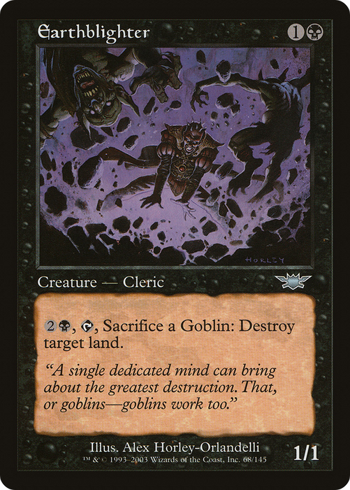 Earthblighter (LGN-068) - uncommon - Foil