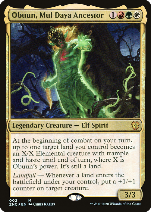 Obuun, Mul Daya Ancestor (ZNC-002) - mythic - Foil