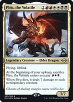 Piru, the Volatile (PRE-207S) - rare - Foil